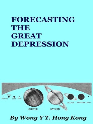 cover image of Forecasting the Great Depression